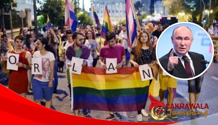 Tak Main-Main, Rusia Samakan Gerakan LGBT dengan Teroris