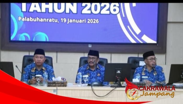 Rapat Dinas Awal Tahun, Bupati Tekankan Koordinasi Penanganan Bencana