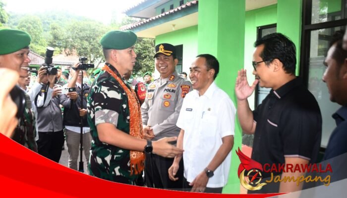 Kunjungan Kerja Danrem 061/Suryakancana, Sekda Harap Perkuat Mitigasi Bencana dan Stabilitas Wilayah