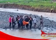 Damkar Sukabumi Evakuasi Jenazah Pria di Sungai Cidadap, Simpenan