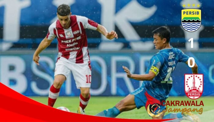 Persib Menang Tipis atas Persis, Posisi Puncak Klasemen Makin Kokoh