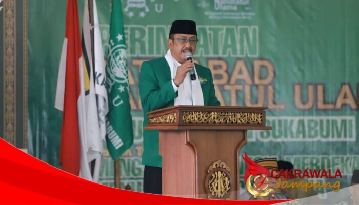 Peringatan Satu Abad NU Tingkat Kab. Sukabumi, Kuatkan Sinergi Menjadi Garda Terdepan Pembangunan