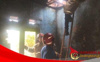 Puntung Rokok Bakar Kasur, Rumah Warga di Sagaranten Sukabumi Nyaris Hangus