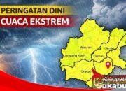 Cuaca Ekstrem Berpotensi Landa Sukabumi Selatan, BMKG Tetapkan Status Waspada