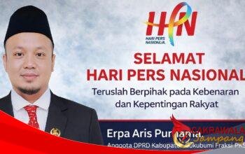 Erpa Aris Purnama Ucapkan Selamat Hari Pers Nasional, Dorong Pers Terus Berpihak pada Kebenaran