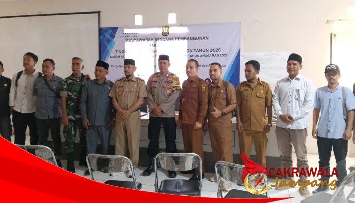 Lewat Musrenbang Jampangkulon, DPRD Sukabumi Kawal Arah Pembangunan Agroindustri dan Pariwisata