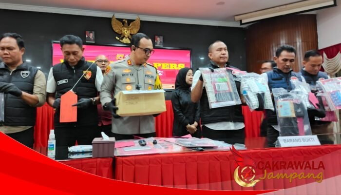 Polres Sukabumi Kota Ungkap 18 Kasus Kejahatan Konvensional dan 13 TKP Narkoba pk