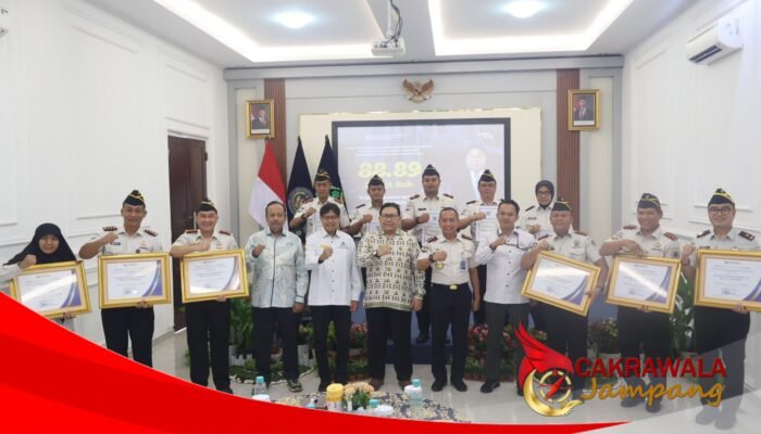 Ombudsman RI Anugerahkan Predikat Pelayanan Sangat Baik kepada Lapas Sukabumi