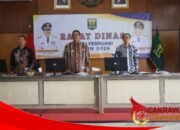 Instruksikan Jajarannya Aktif , Bupati Sampaikan Agenda Strategis Untuk Kepentingan Publik