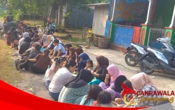 Sambut Ramadhan 1447 H, Ratusan Warga Kampung Jagamukti Surade Gelar Tradisi Papajar Nasi Liwet