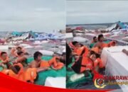 KM Cahaya Intan Selebes Tenggelam di Teluk Bone, 20 Penumpang Selamat