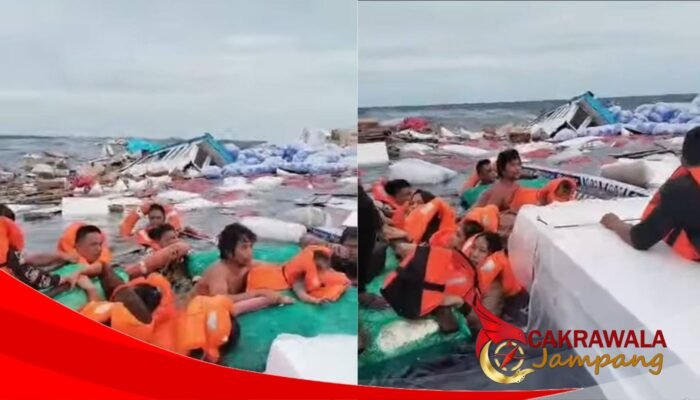 KM Cahaya Intan Selebes Tenggelam di Teluk Bone, 20 Penumpang Selamat