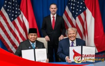 Prabowo dan Trump Teken Perjanjian Dagang Timbal Balik di Washington, Perkuat Aliansi Ekonomi RI–AS