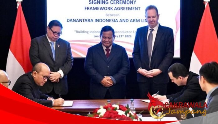 Presiden Prabowo Saksikan Kemitraan Danantara–Arm, Target 15 Ribu Engineer Kuasai Desain Chip