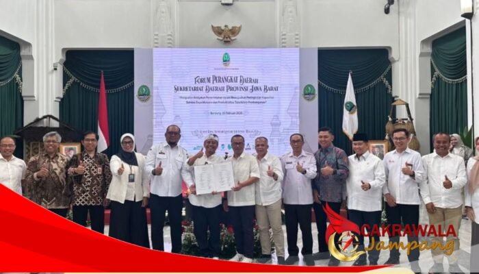 Hadiri Forum Renja 2027 di Gedung Sate, Sekda Sukabumi Dorong Sinkronisasi Kebijakan