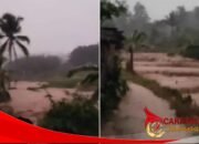 Kecamatan Cikidang Diterjang Banjir Bandang, 20 Rumah Teredam Lumpur