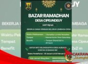 Karang Taruna Desa Cipeundeuy Buka Lapak Bajar Ramadhan bagi Pelaku UMKM