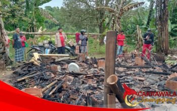 PAC PDI Perjuangan Jampangkulon Sambangi Korban Kebakaran di Mekarjaya, Salurkan Bantuan Sembako