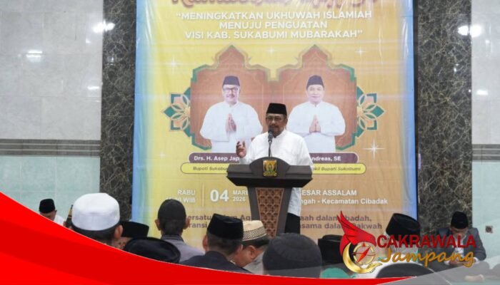Muhibah Ramadhan di Ci Badak, Bupati Sampaikan Capaian dan Agenda Penting Pembangunan