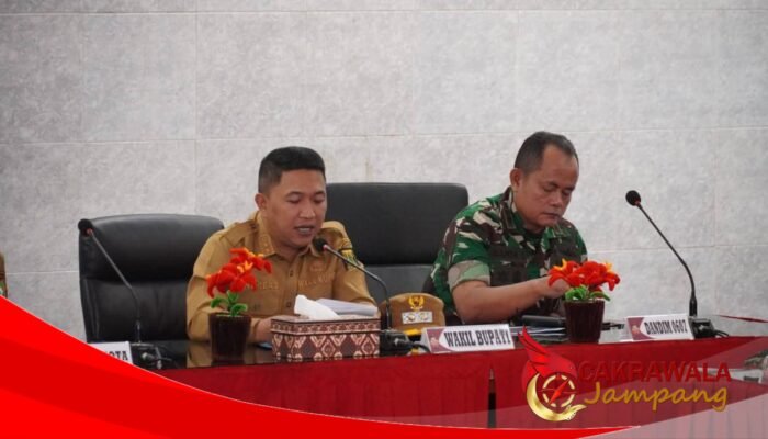 Rakor Lintas Sektor Operasi Ketupat Lodaya 2026, Wabup Minta Semua Lini Mulai Siaga