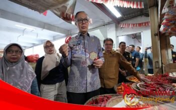 Cabai Tembus Rp100 Ribu, Wali Kota Sukabumi Turun Langsung Cek Harga Pasar