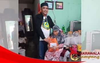 LSM Dampal Jurig Gelar Sahur On The Road di Akhir Ramadan, Salurkan Bantuan untuk Janda Jompo dan Anak Yatim
